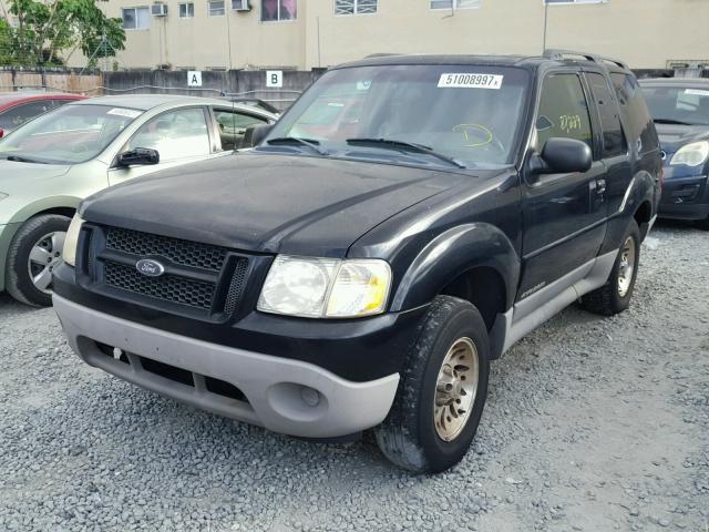 1FMYU60E61UA95854 - 2001 FORD EXPLORER S BLUE photo 2