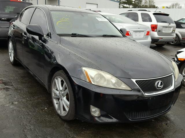 JTHBE262362000777 - 2006 LEXUS IS 350 BLACK photo 1