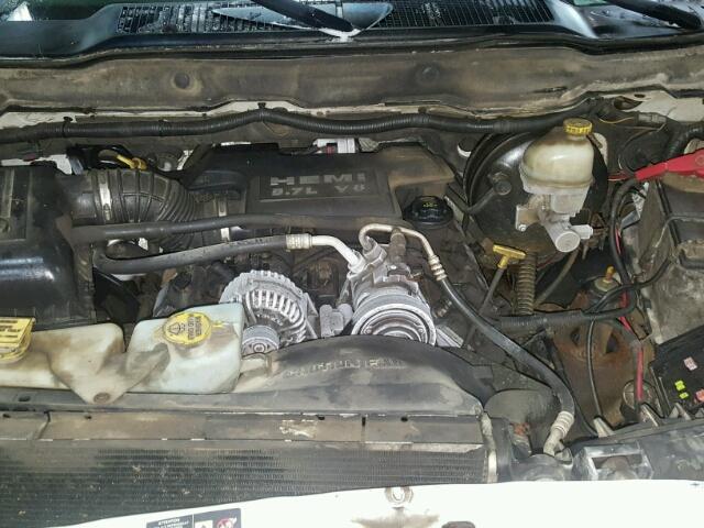 1D7KS28D46J213760 - 2006 DODGE RAM 2500 S WHITE photo 7