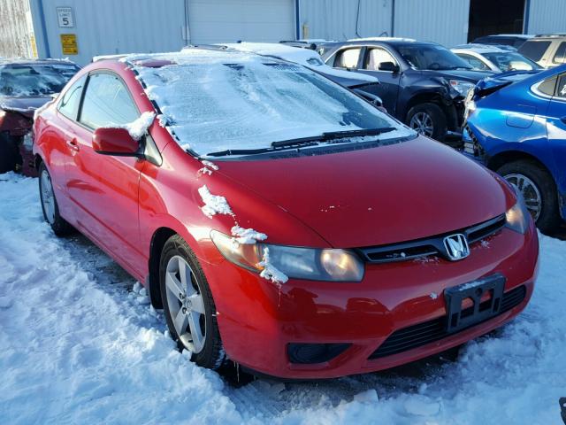 2HGFG12807H556461 - 2007 HONDA CIVIC EX 红色 照片 1