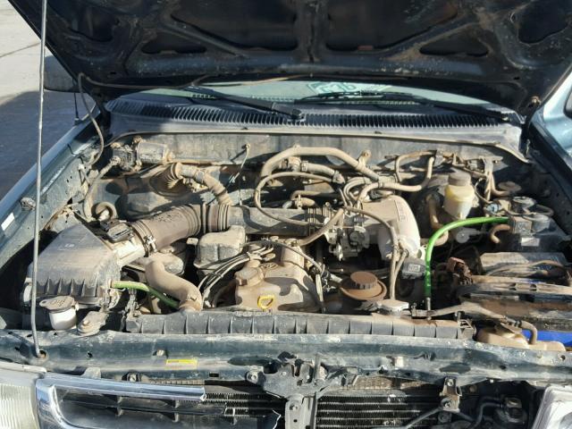 4TANL42N4WZ139562 - 1998 TOYOTA TACOMA GREEN photo 7