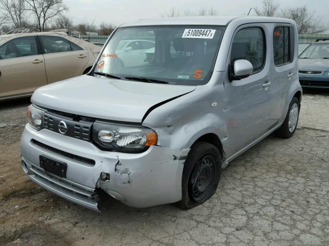 JN8AZ2KR9DT304938 - 2013 NISSAN CUBE S WHITE photo 2