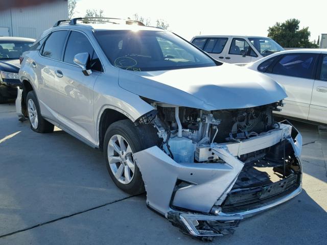 2T2ZZMCA2GC021386 - 2016 LEXUS RX 350 SILVER photo 1