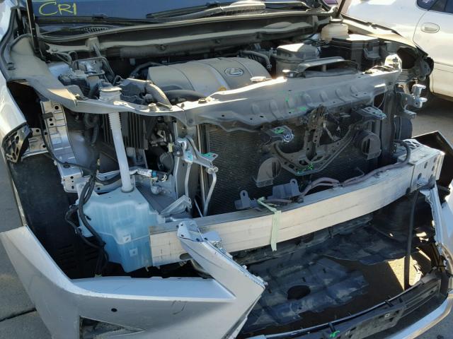 2T2ZZMCA2GC021386 - 2016 LEXUS RX 350 SILVER photo 9