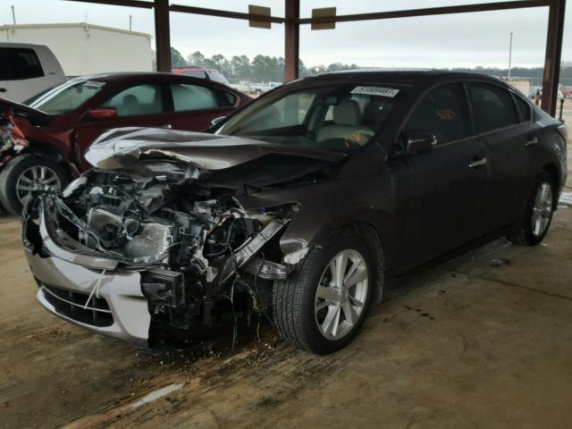 1N4AL3APXFN408418 - 2015 NISSAN ALTIMA 2.5 BROWN photo 2