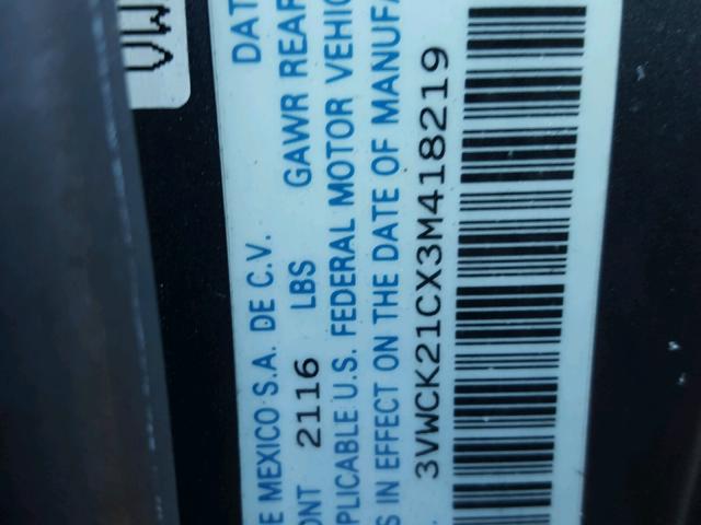 3VWCK21CX3M418219 - 2003 VOLKSWAGEN NEW BEETLE 灰色 照片 10