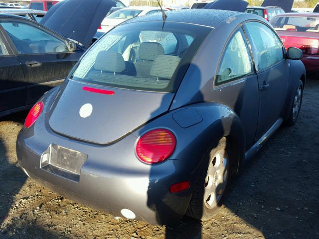 3VWCK21CX3M418219 - 2003 VOLKSWAGEN NEW BEETLE GRAY photo 4