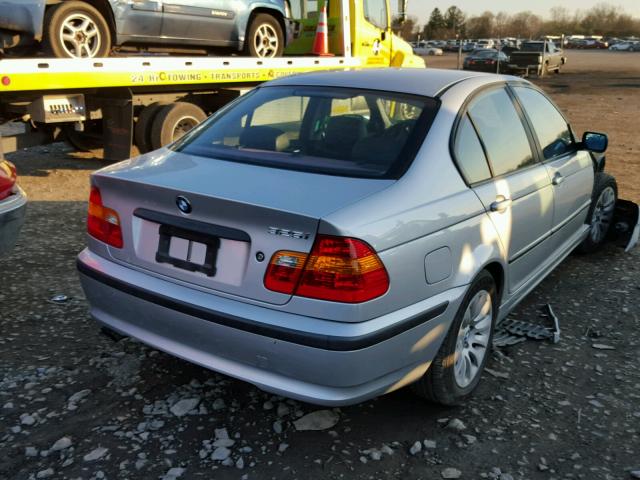 WBAEV33482KL77641 - 2002 BMW 325 I SILVER photo 4