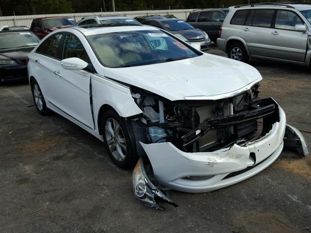 5NPEC4AB0BH307744 - 2011 HYUNDAI SONATA SE WHITE photo 1