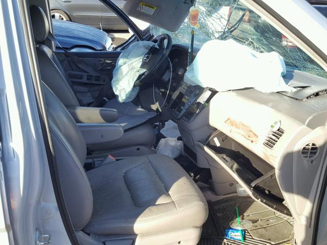 2HKRL18092H556399 - 2002 HONDA ODYSSEY EX SILVER photo 5