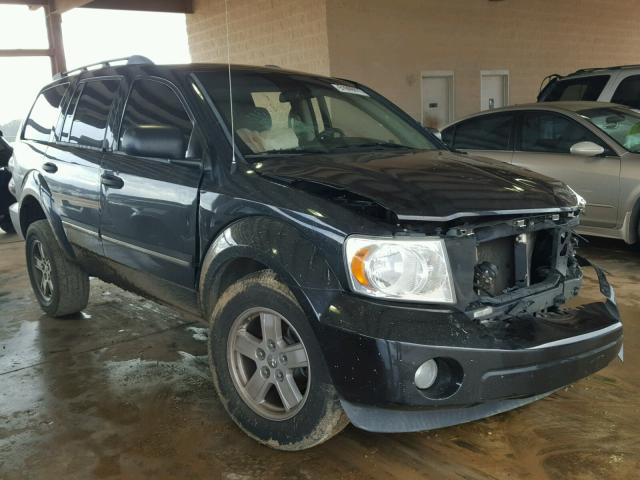 1D8HD48P77F507843 - 2007 DODGE DURANGO SL BLACK photo 1