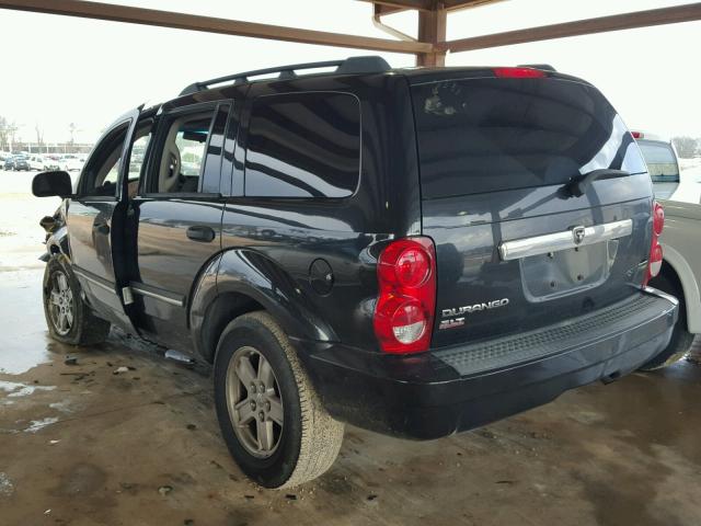 1D8HD48P77F507843 - 2007 DODGE DURANGO SL BLACK photo 3