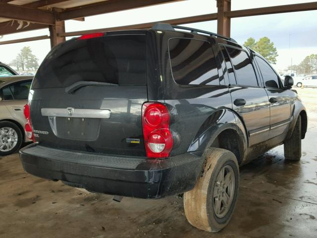 1D8HD48P77F507843 - 2007 DODGE DURANGO SL BLACK photo 4