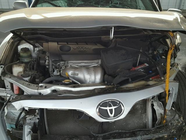 4T1BF3EK3BU194968 - 2011 TOYOTA CAMRY BASE SILVER photo 7