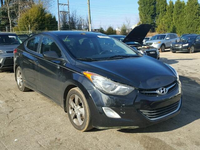 5NPDH4AE8DH177660 - 2013 HYUNDAI ELANTRA GL BLACK photo 1