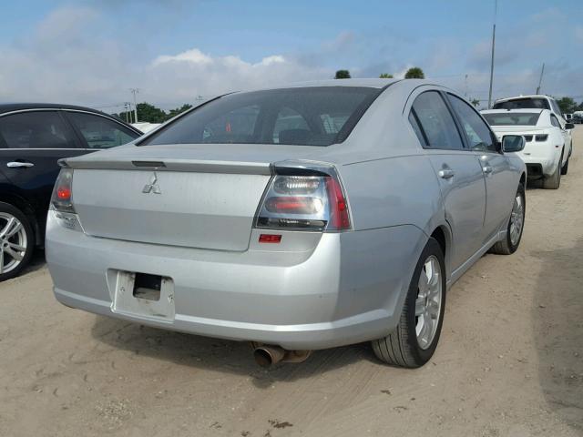 4A3AB36F06E076421 - 2006 MITSUBISHI GALANT ES GRAY photo 4