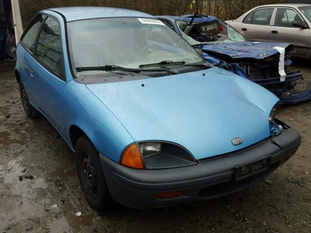 2C1MR2265S6763367 - 1995 GEO METRO BASE BLUE photo 1