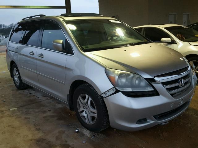 5FNRL38627B138787 - 2007 HONDA ODYSSEY EX SILVER photo 1