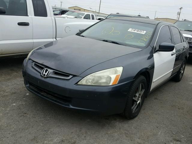 1HGCM66874A089200 - 2004 HONDA ACCORD EX CHARCOAL photo 2