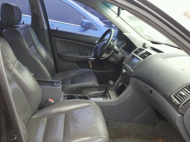 1HGCM66874A089200 - 2004 HONDA ACCORD EX CHARCOAL photo 5