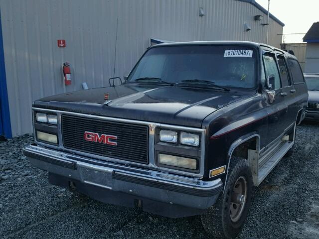 1GKEV16K1LF535379 - 1990 GMC SUBURBAN V BLACK photo 2