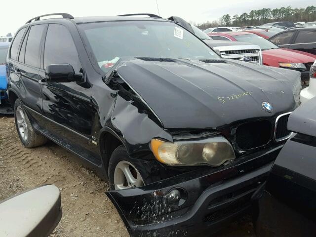 5UXFA53563LV87981 - 2003 BMW X5 3.0I BLACK photo 1