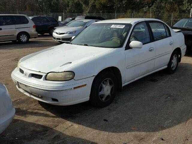 1G3NB52M0X6311089 - 1999 OLDSMOBILE CUTLASS GL WHITE photo 2