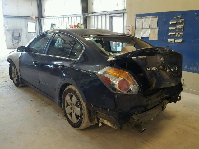 1N4AL21E67C177376 - 2007 NISSAN ALTIMA 2.5 BLUE photo 3