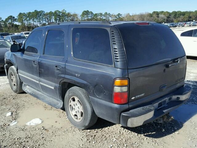 1GNEC13Z44J315985 - 2004 CHEVROLET TAHOE C150 BLACK photo 3