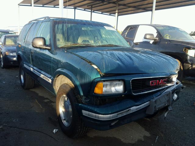 1GKCS13W2T2520601 - 1996 GMC JIMMY GREEN photo 1