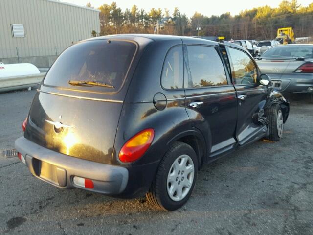 3C4FY4BB91T663709 - 2001 CHRYSLER PT CRUISER BLACK photo 4