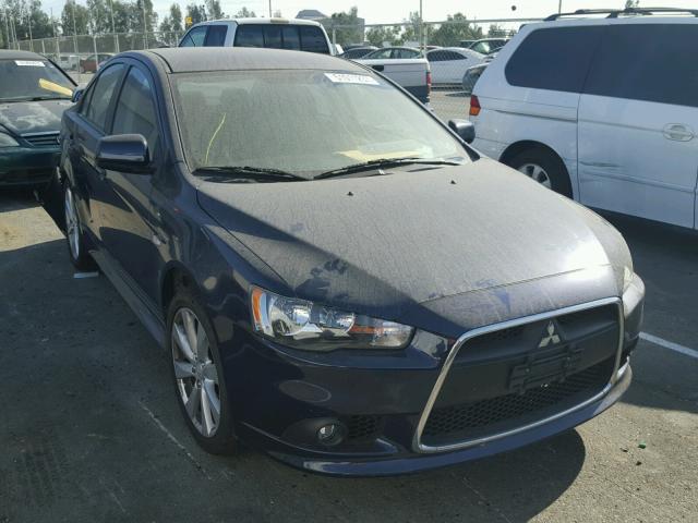 JA32U8FW4DU018652 - 2013 MITSUBISHI LANCER GT BLUE photo 1