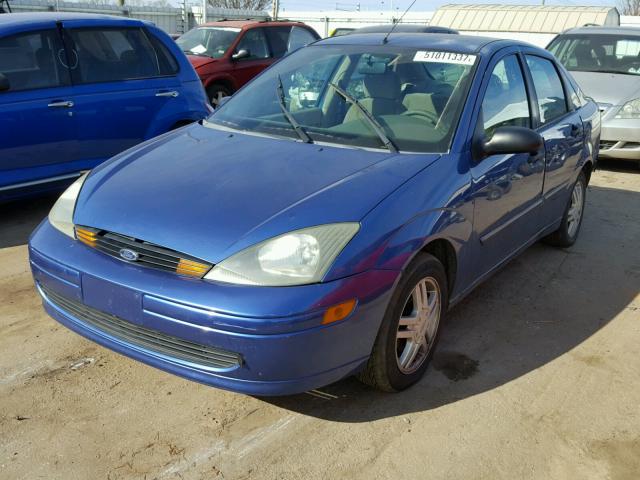 1FAFP34P53W159506 - 2003 FORD FOCUS SE BLUE photo 2