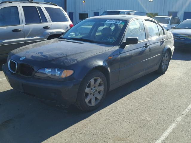 WBAEV33492KL56121 - 2002 BMW 325 I BLACK photo 2