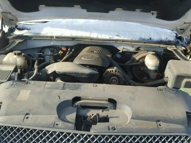 1GCEK19BX5E275167 - 2005 CHEVROLET SILVERADO WHITE photo 7