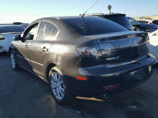 JM1BK12F571704497 - 2007 MAZDA 3 I BLACK photo 3