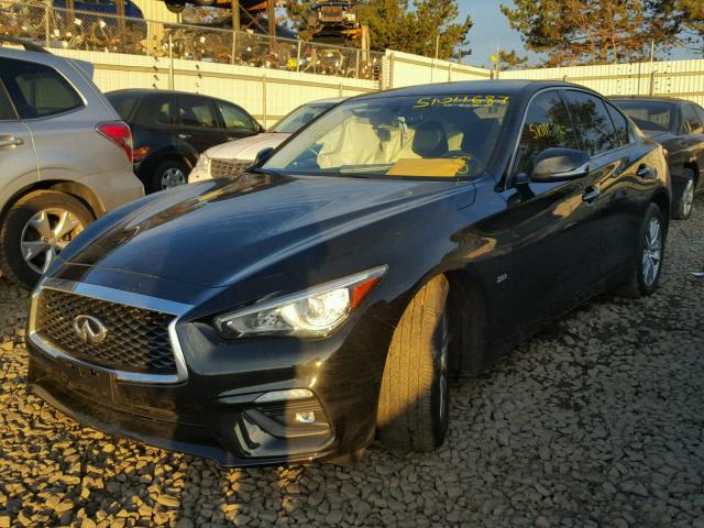 JN1CV7AR4JM280149 - 2018 INFINITI Q50 PURE BLACK photo 2