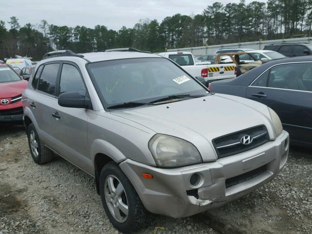 KM8JM12B95U119836 - 2005 HYUNDAI TUCSON GL SILVER photo 1