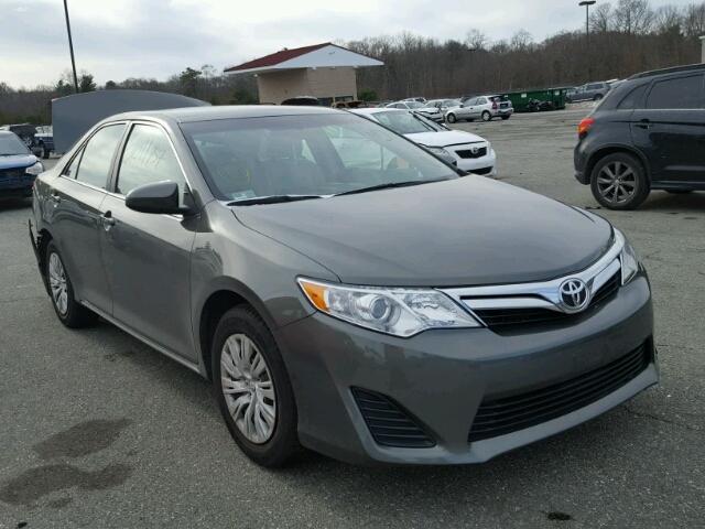 4T4BF1FK7ER441941 - 2014 TOYOTA CAMRY L GRAY photo 1