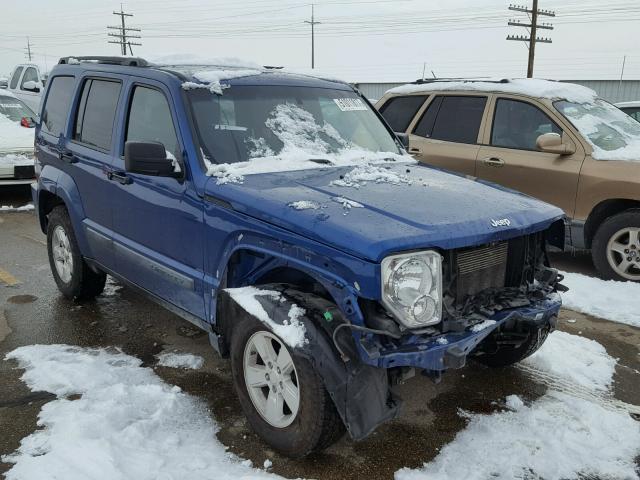 1J4PN2GKXAW106189 - 2010 JEEP LIBERTY SP BLUE photo 1