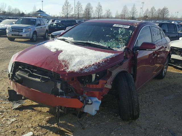 1G4GF5E39DF125817 - 2013 BUICK LACROSSE P RED photo 2