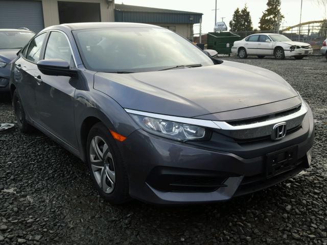 2HGFC2F52HH538384 - 2017 HONDA CIVIC LX GRAY photo 1