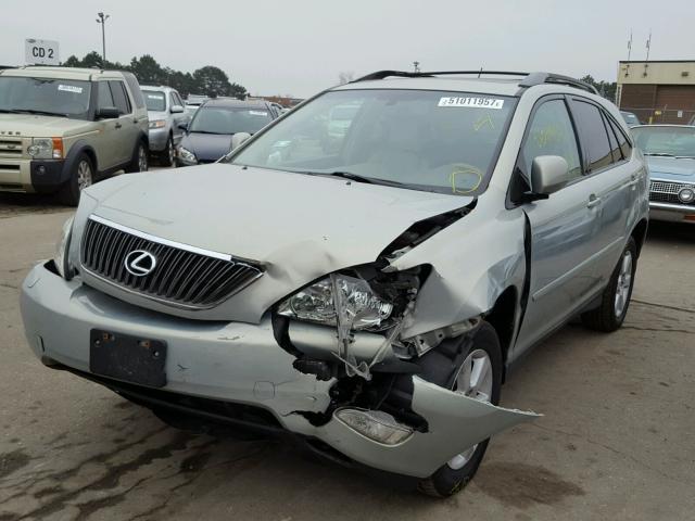 2T2HA31U15C050479 - 2005 LEXUS RX 330 SILVER photo 2