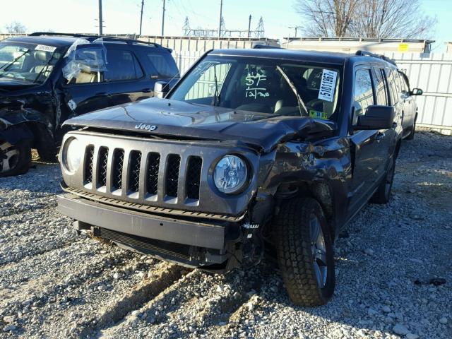 1C4NJRFB3FD382560 - 2015 JEEP PATRIOT LA CHARCOAL photo 2