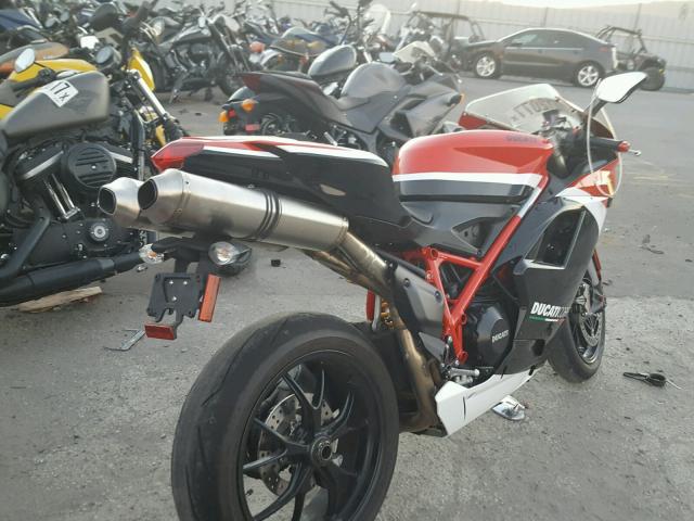 ZDM1XBMV4CB021125 - 2012 DUCATI SUPERBIKE RED photo 4