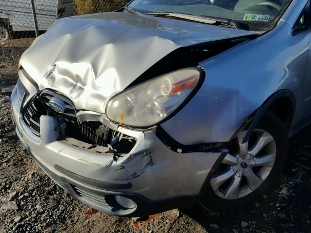 4S4WX82D874406532 - 2007 SUBARU B9 TRIBECA SILVER photo 9