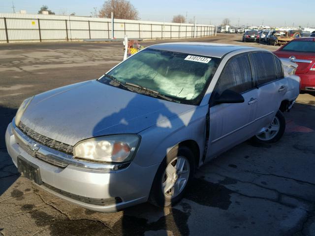 1G1ZT54825F221236 - 2005 CHEVROLET MALIBU LS 银色 照片 2