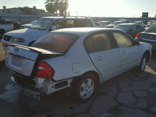 1G1ZT54825F221236 - 2005 CHEVROLET MALIBU LS 银色 照片 4