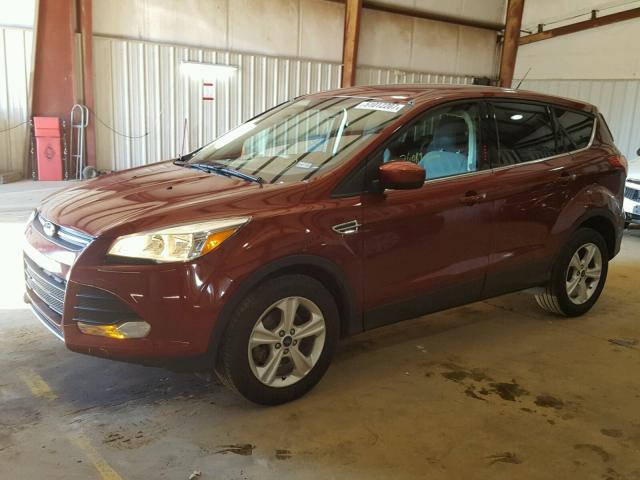 1FMCU0GX6GUA40277 - 2016 FORD ESCAPE SE BURGUNDY photo 2