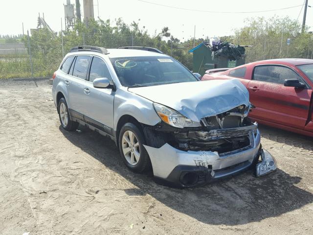 4S4BRBBC0D3273425 - 2013 SUBARU OUTBACK 2. SILVER photo 1